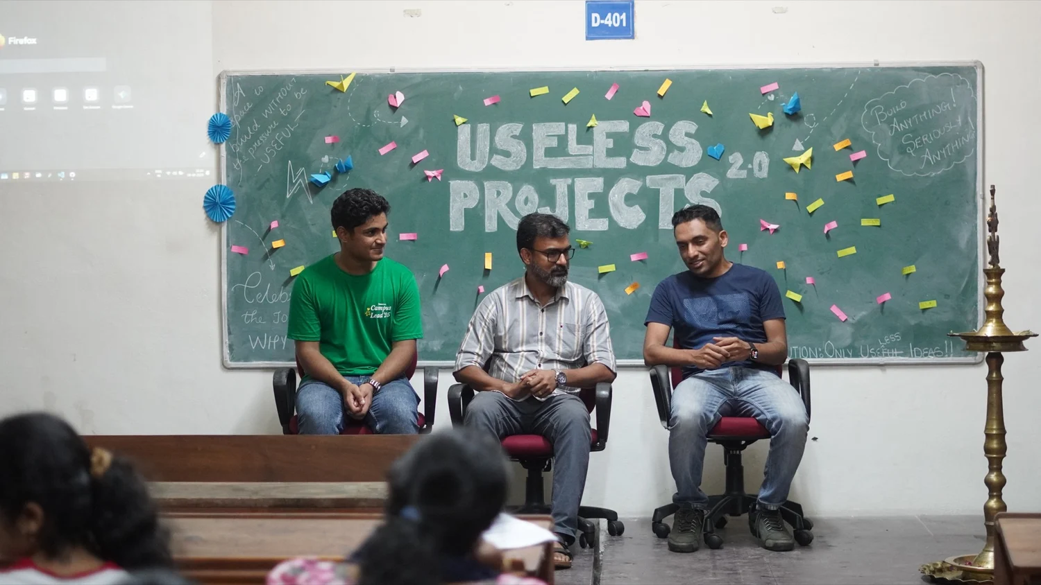 Speakers at TinkerHub Useless Projects 2.0